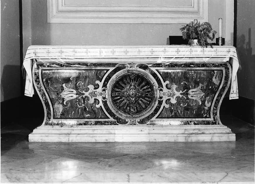 mensa d'altare - bottega campana (sec. XIX)