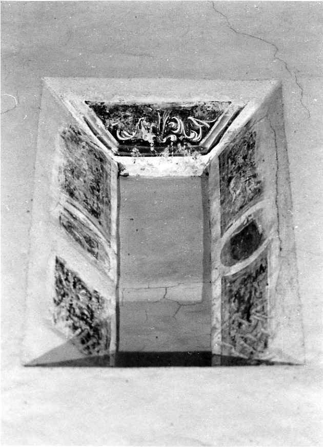 decorazione pittorica - ambito campano (sec. XIII)