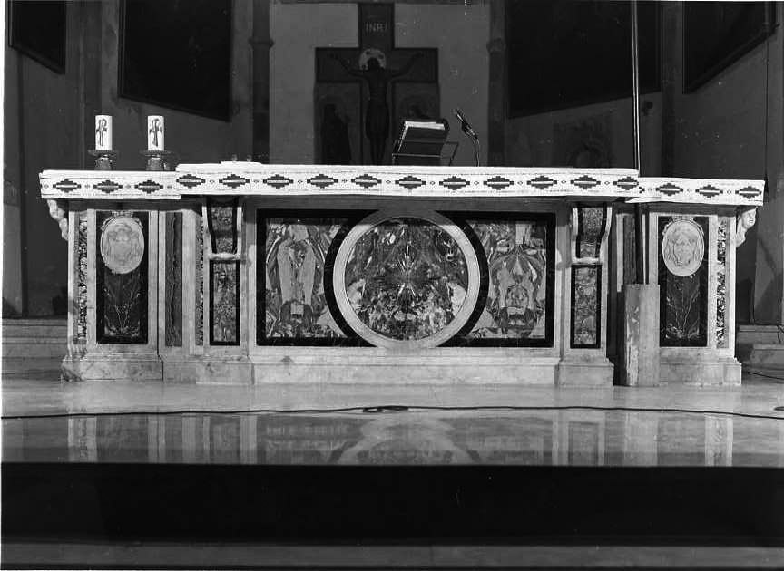 altare maggiore - bottega campana (sec. XVIII)