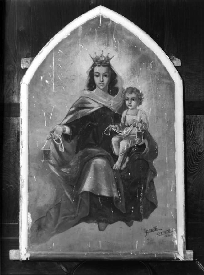 Madonna del Carmelo (dipinto) - ambito Italia meridionale (prima metà sec. XX)