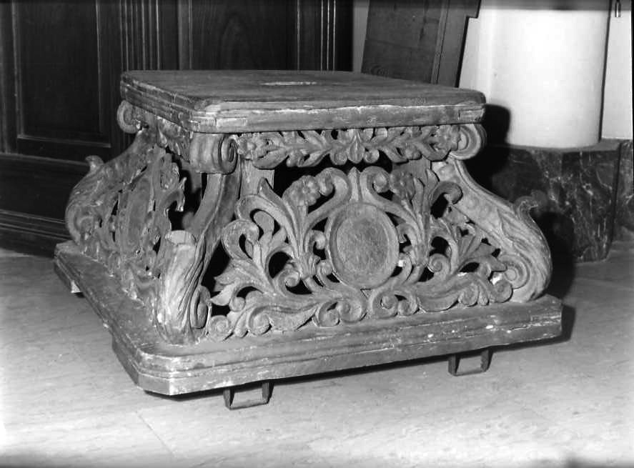 base processionale - bottega campana (sec. XIX)