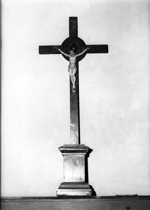 reliquiario - a croce - bottega napoletana (sec. XIX)