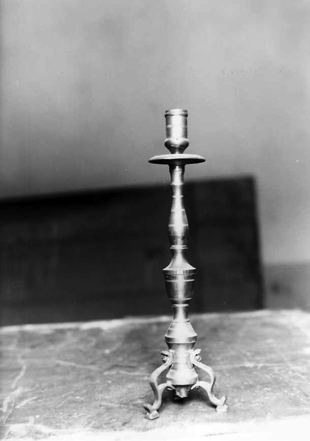 candelabro, serie - bottega campana (secc. XIX/ XX)