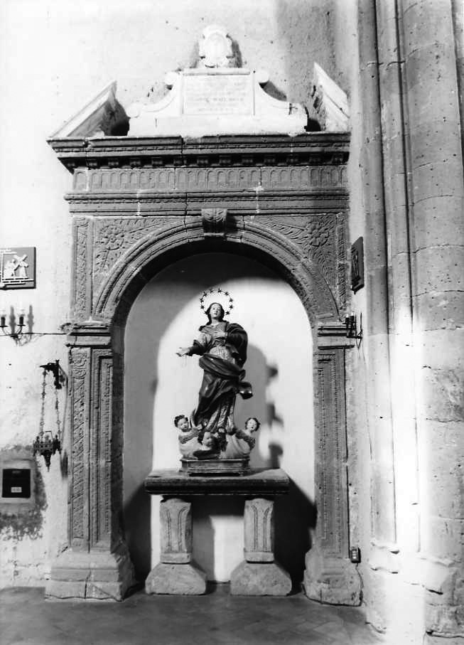 mostra d'altare - bottega Italia meridionale (sec. XVII)