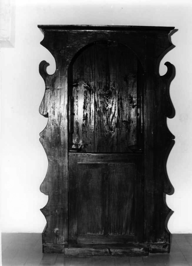 confessionale - bottega campana (prima metà sec. XX)