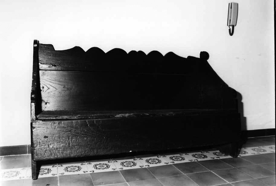 cassapanca - bottega campana (sec. XIX)