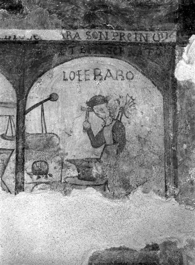 dipinto - ambito benedettino (secc. XI/ XII)