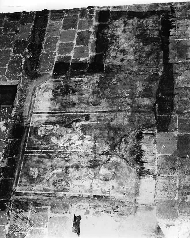 Madonna con Bambino in trono tra santi (dipinto) - ambito Italia meridionale (sec. XIV)