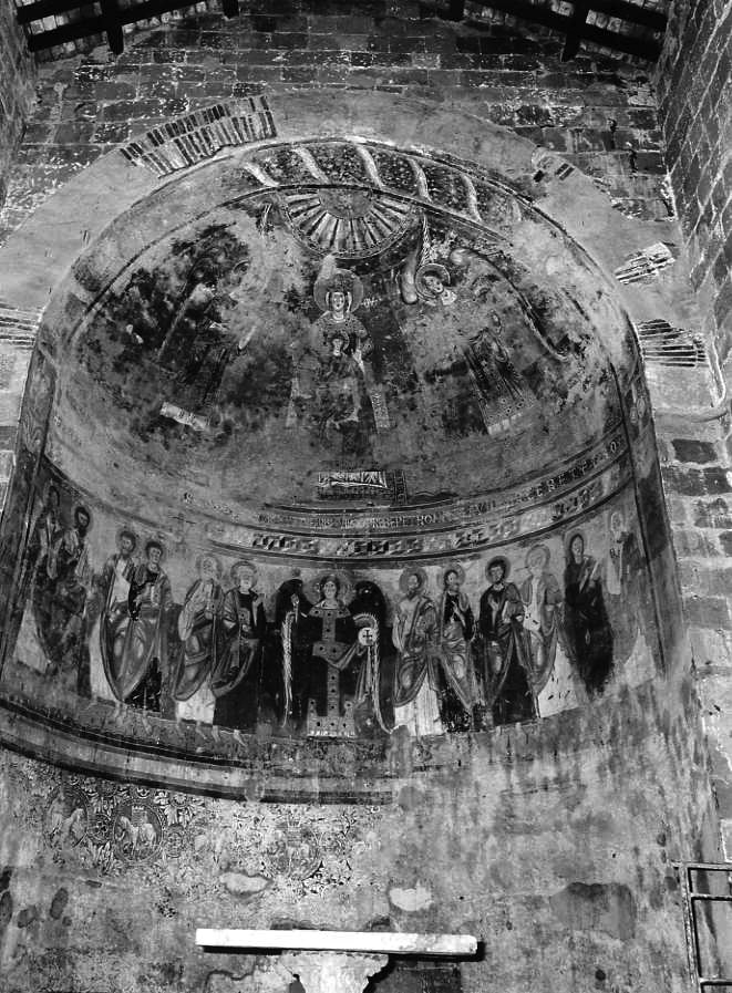 Madonna con Bambino in trono (dipinto) - ambito benedettino (sec. XII)