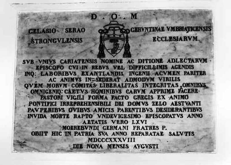 lapide - bottega campana (sec. XIX)