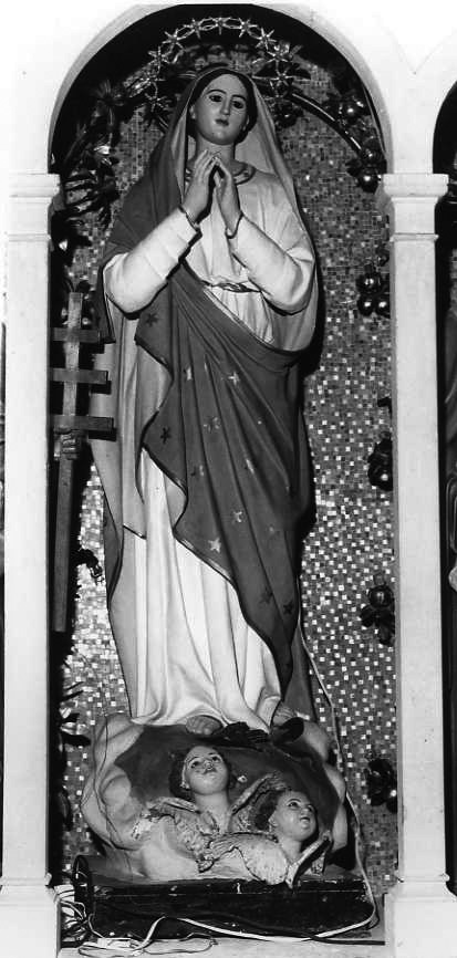 Madonna Immacolata (statua) - bottega campana (sec. XIX)