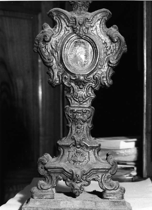 reliquiario-ostensorio - bottega campana (sec. XIX)