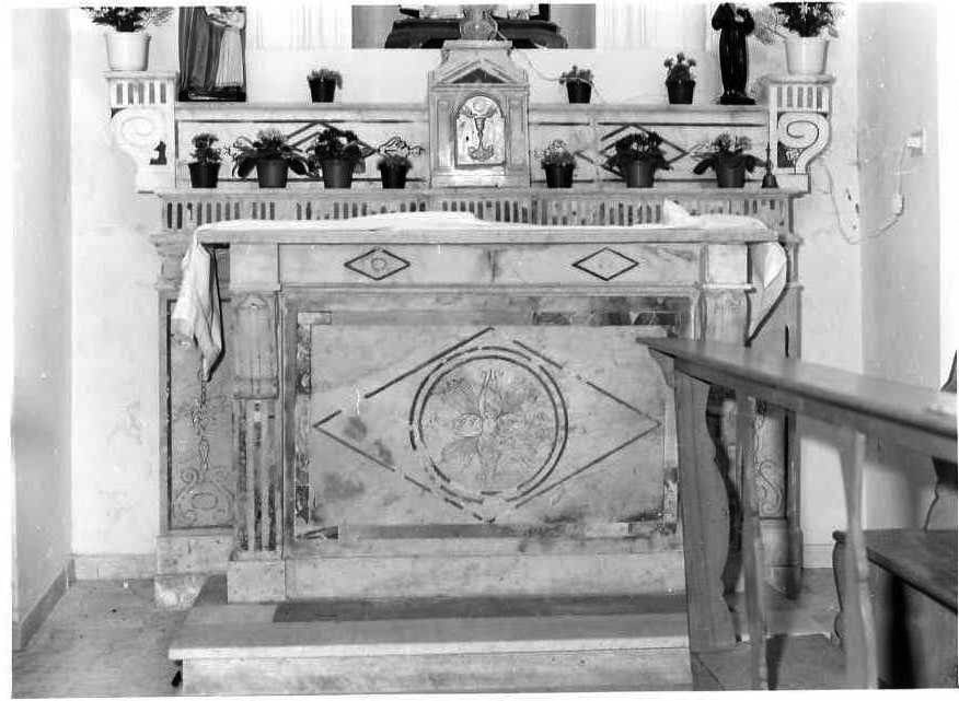 altare - bottega campana (fine/inizio secc. XIX/ XX)
