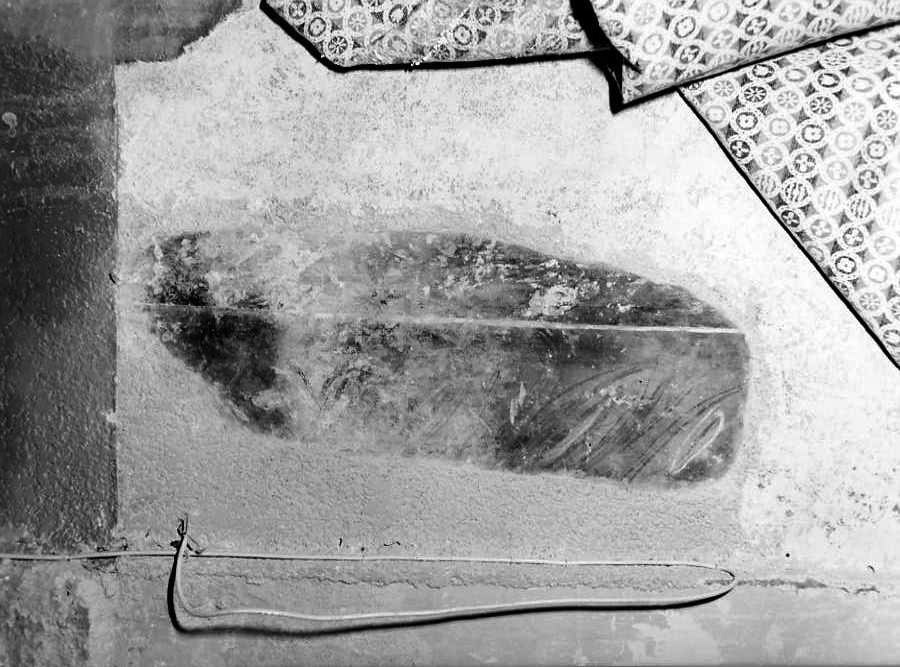 dipinto, frammento - ambito campano (sec. XVII)