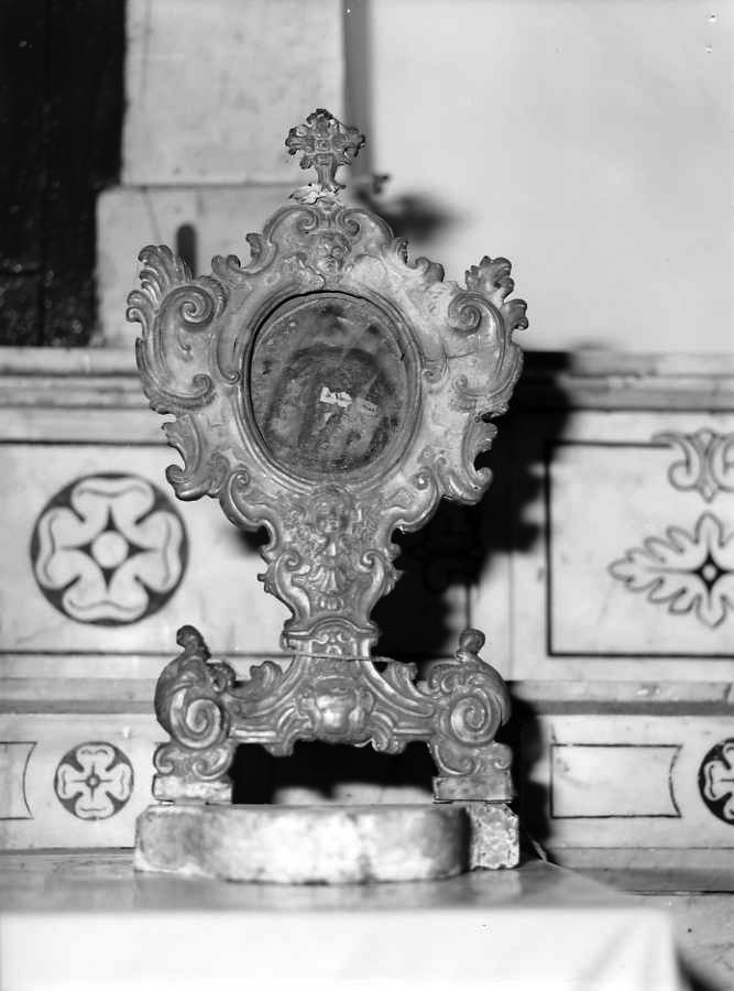 reliquiario - bottega napoletana (metà sec. XVIII)