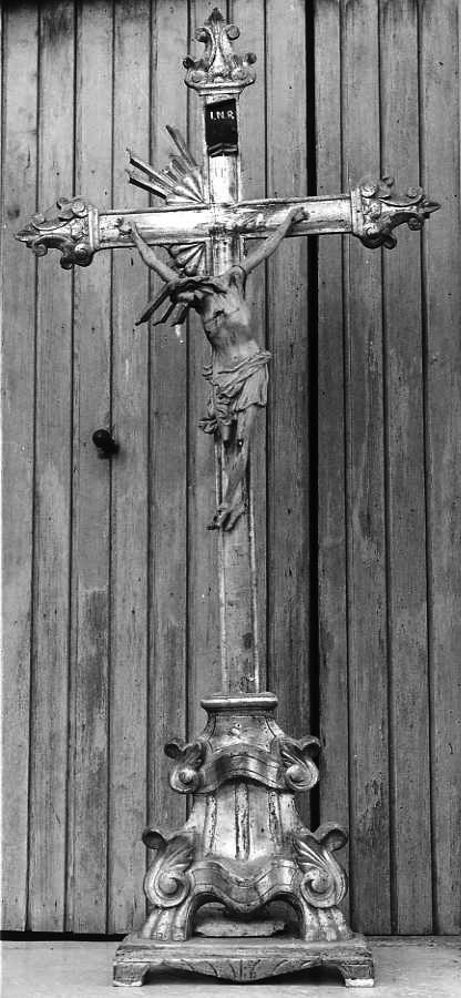 croce d'altare - bottega napoletana (metà sec. XIX)