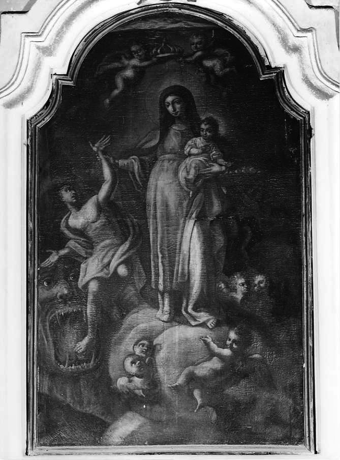 Madonna con Bambino (dipinto) - ambito campano (seconda metà sec. XVIII)