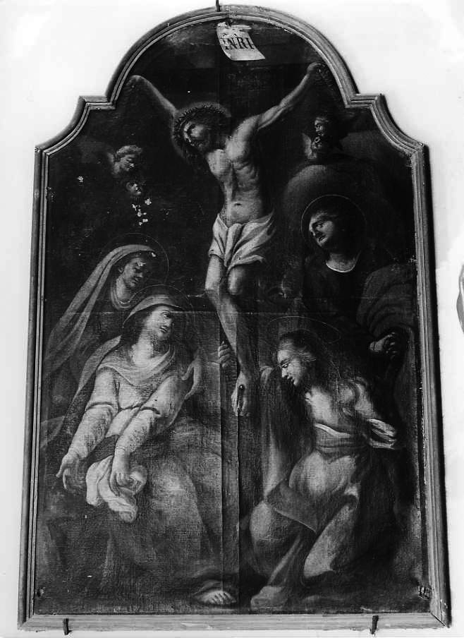 crocifissione (dipinto) - ambito campano (sec. XVIII)