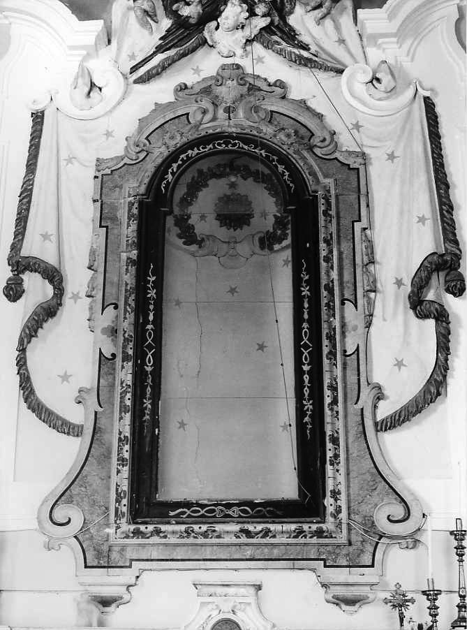 mostra di nicchia - bottega napoletana (prima metà sec. XVIII)