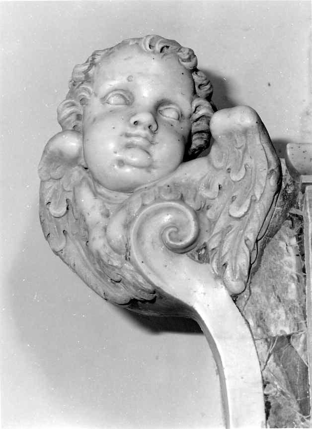 angelo (scultura, serie) - bottega campana (sec. XVIII)
