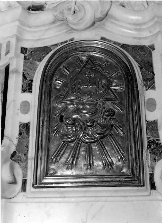 sportello di tabernacolo - bottega campana (secc. XVIII/ XIX)
