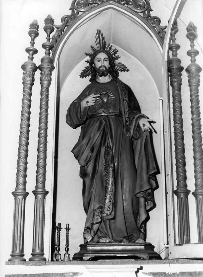 Sacro Cuore di Gesù (statua) - bottega campana (sec. XIX)