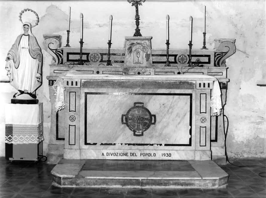 altare - bottega campana (sec. XX)