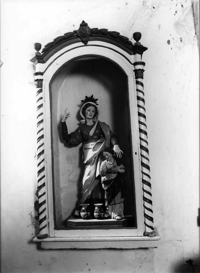 mostra di nicchia - bottega campana (fine sec. XIX)