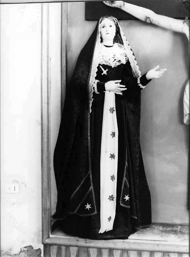 Madonna Addolorata (statua) - bottega campana (sec. XIX)