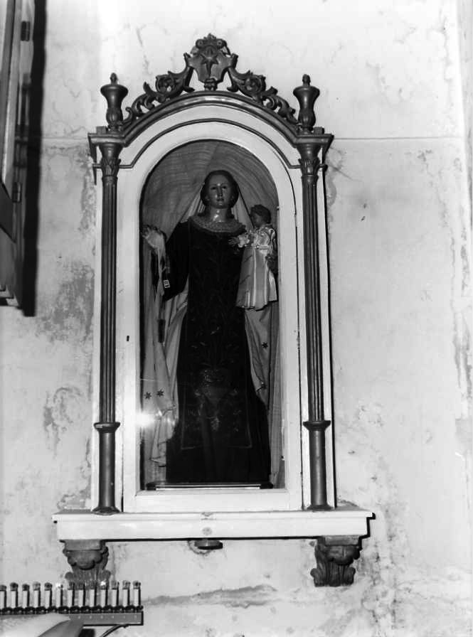 mostra di nicchia - bottega campana (fine sec. XIX)