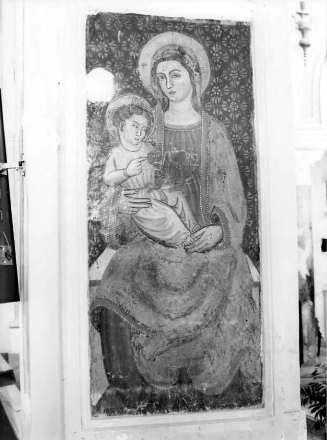 Madonna con Bambino (dipinto) - ambito campano (sec. XIV)