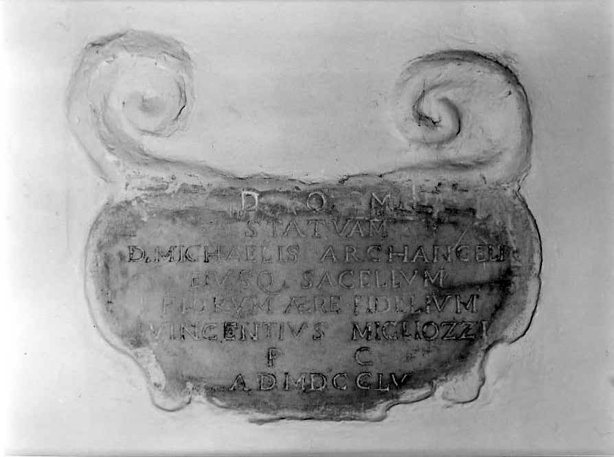 lapide - bottega campana (sec. XVIII)