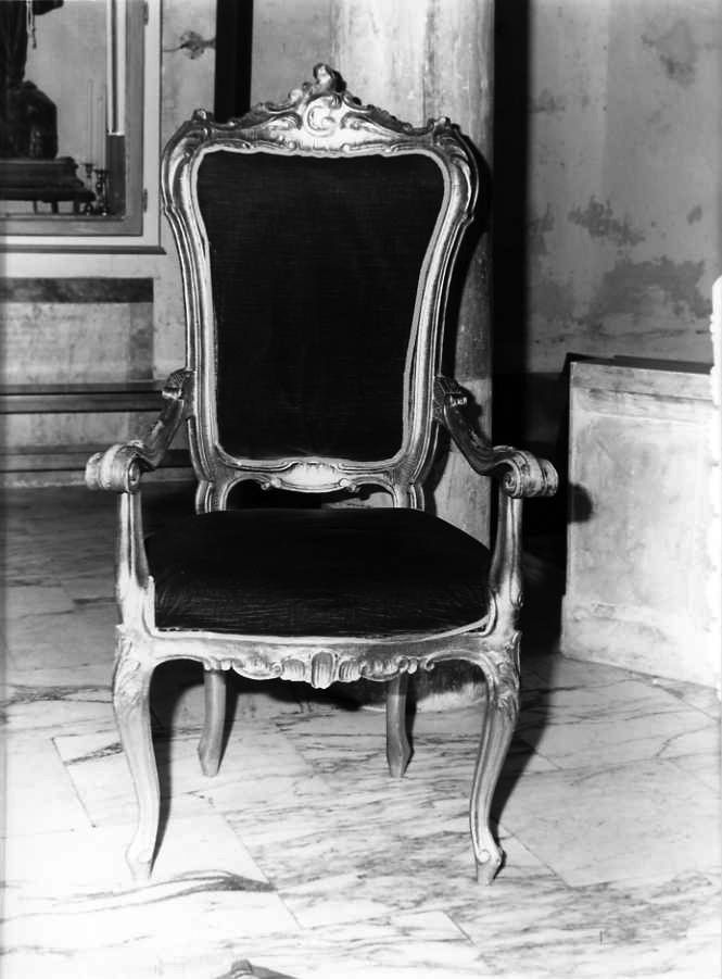 poltrona - bottega campana (inizio sec. XX)