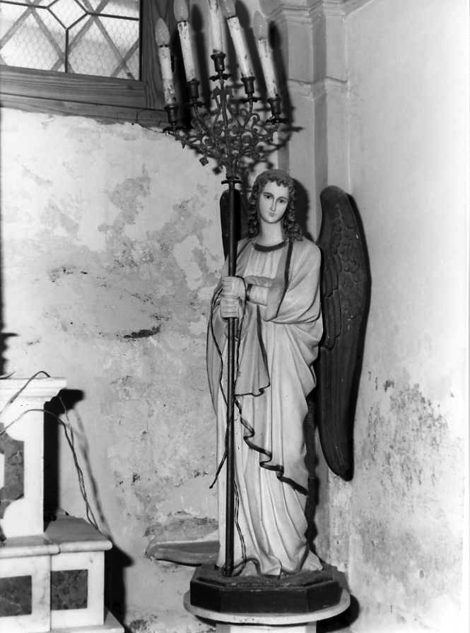 candelabro, serie - bottega campana (inizio sec. XX)