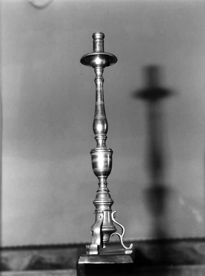 candelabro - bottega campana (inizio sec. XX)