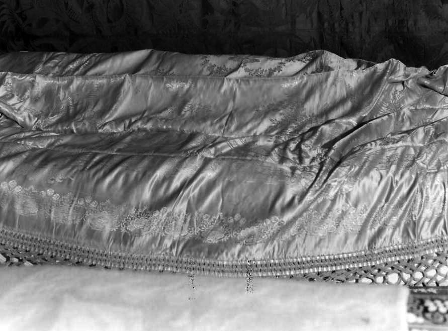 coperta - manifattura campana (primo quarto sec. XX)