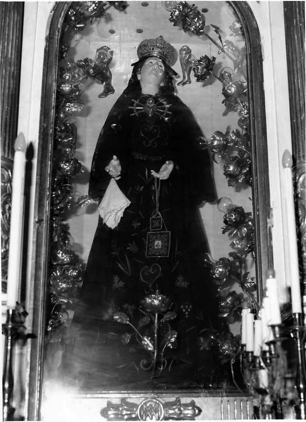 Madonna Addolorata (statua) - bottega campana (prima metà sec. XX)