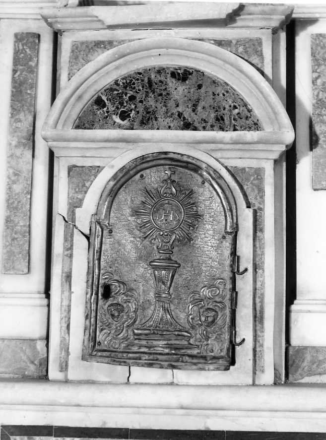 sportello di tabernacolo - bottega campana (sec. XIX)