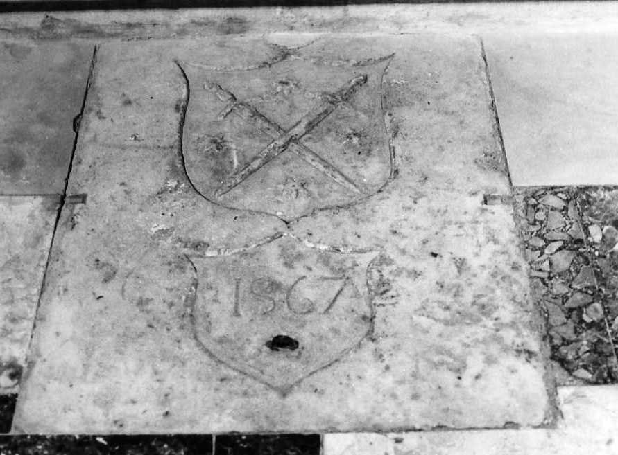 lastra tombale - bottega campana (sec. XVI)