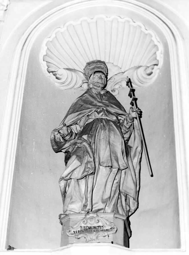 Benedetto XIII (statua) - bottega campana (sec. XIX)