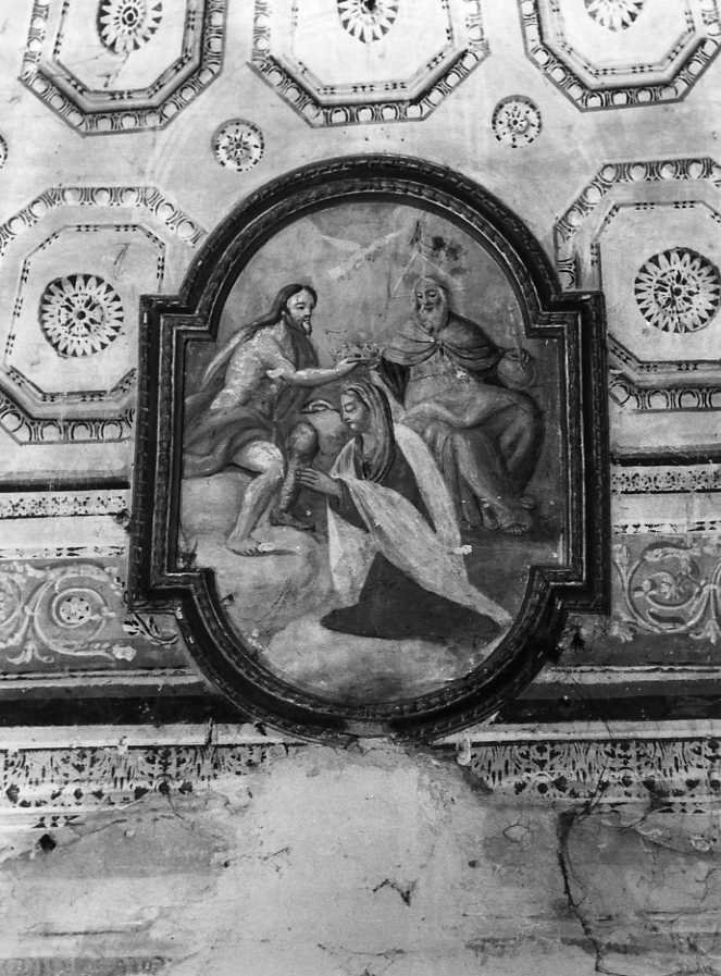 incoronazione di Maria Vergine (dipinto) di Bucci I (sec. XVIII)