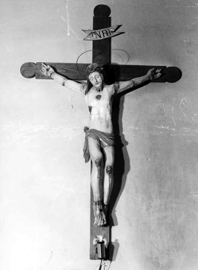 crocifisso - bottega campana (sec. XIX)