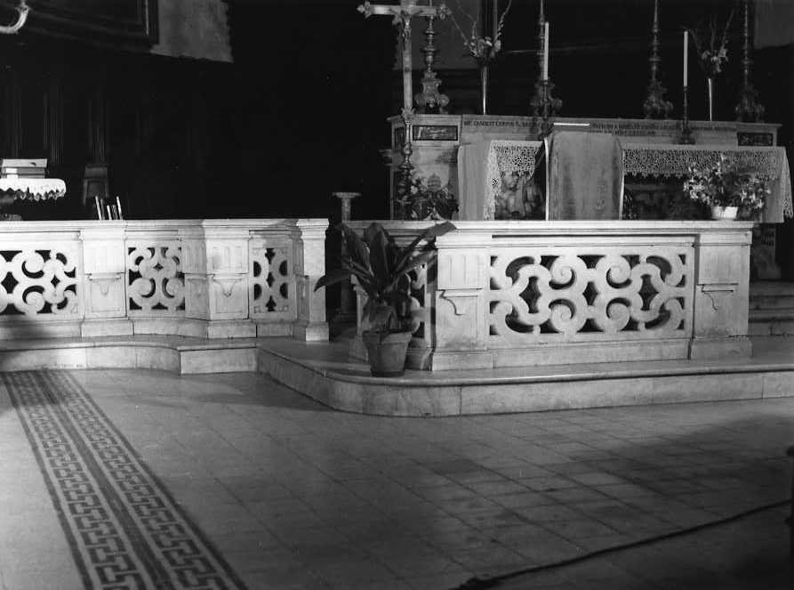 balaustrata - bottega campana (sec. XVIII)