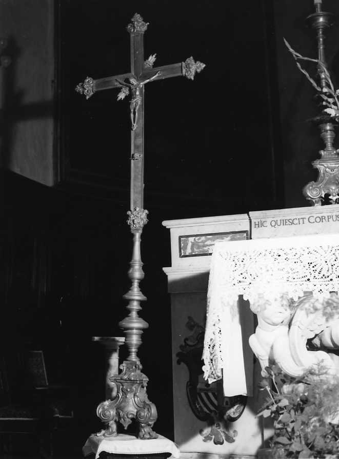 croce d'altare - bottega campana (sec. XVIII)