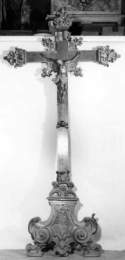 croce d'altare - bottega napoletana (sec. XVIII)