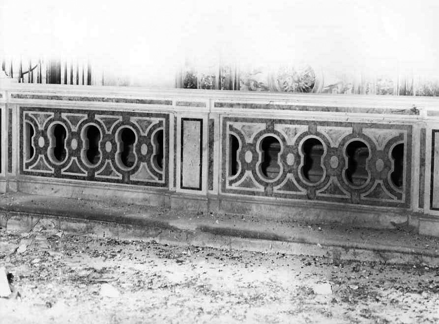 balaustrata - bottega campana (sec. XVIII)