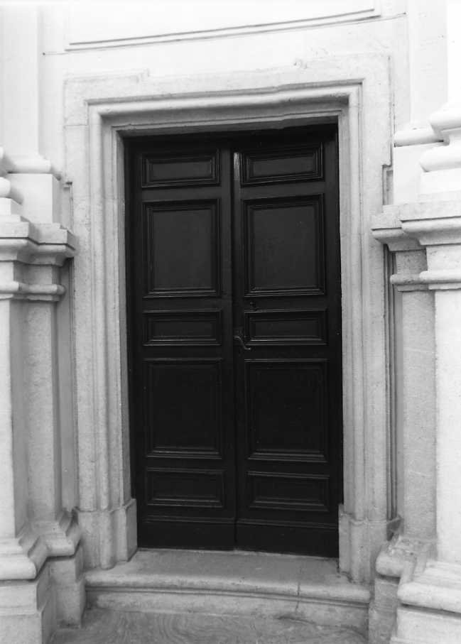 mostra di portale, serie - bottega campana (sec. XVIII)