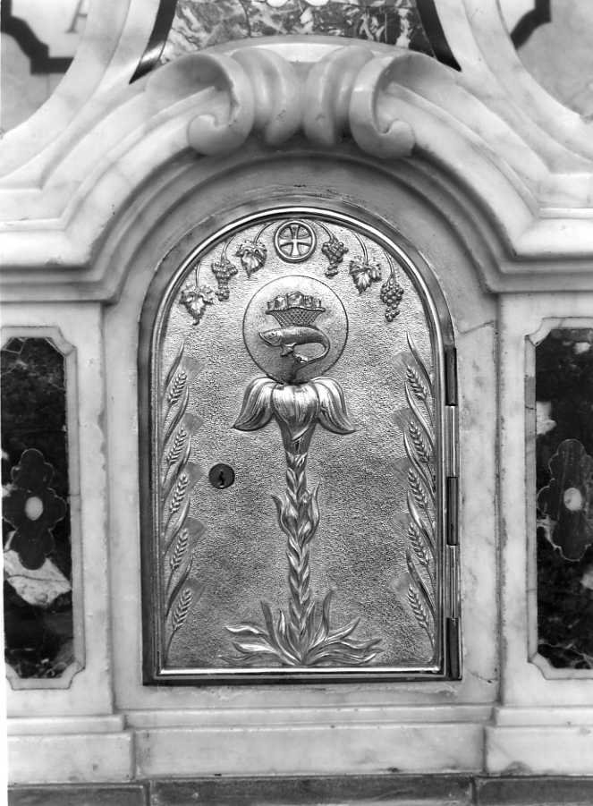 sportello di tabernacolo - bottega campana (sec. XVIII)