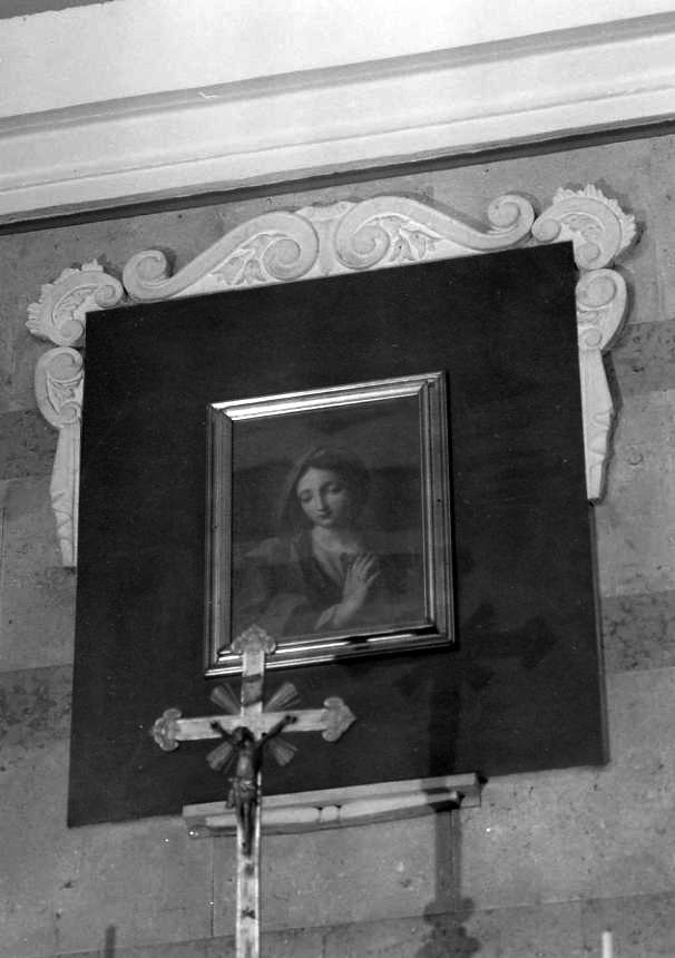 Madonna orante (dipinto) - ambito Italia meridionale (sec. XIX)