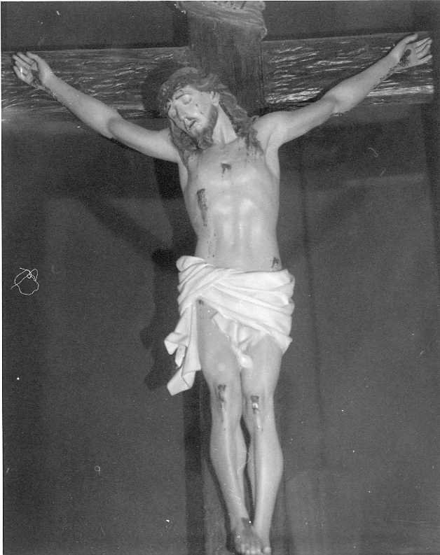 Cristo crocifisso (crocifisso) - bottega campana (fine/inizio secc. XVIII/ XIX)